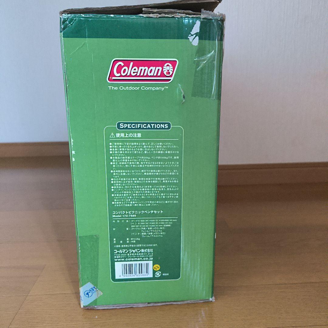 テーブル・チェア・ハンモック Coleman Compact Picnic Bench Set