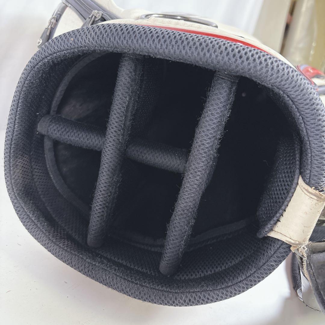 SRIXON スリクソン キャディバッグ 5分割 フード付き ゴルフバッグ