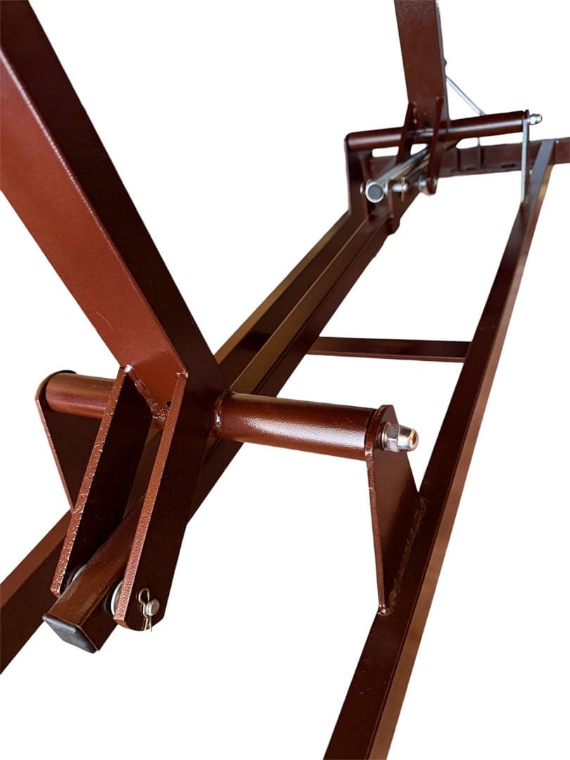 エステ 昇降ベッド 手動 有孔 ブラウン 整体 マッサージ 付属品多数