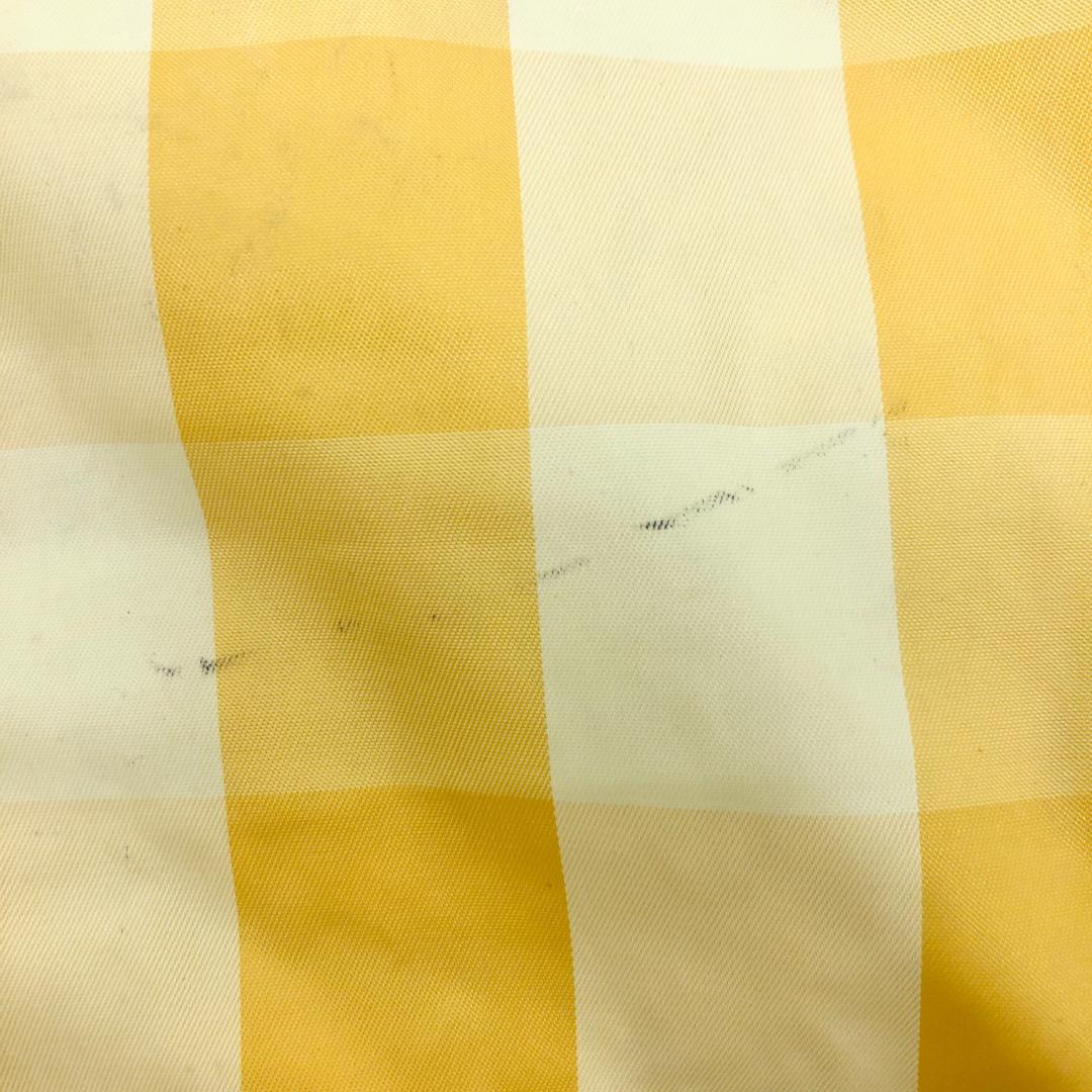 バートン　スキーウェア　イエローチェック柄　ウィンタースポーツ　Sサイズ