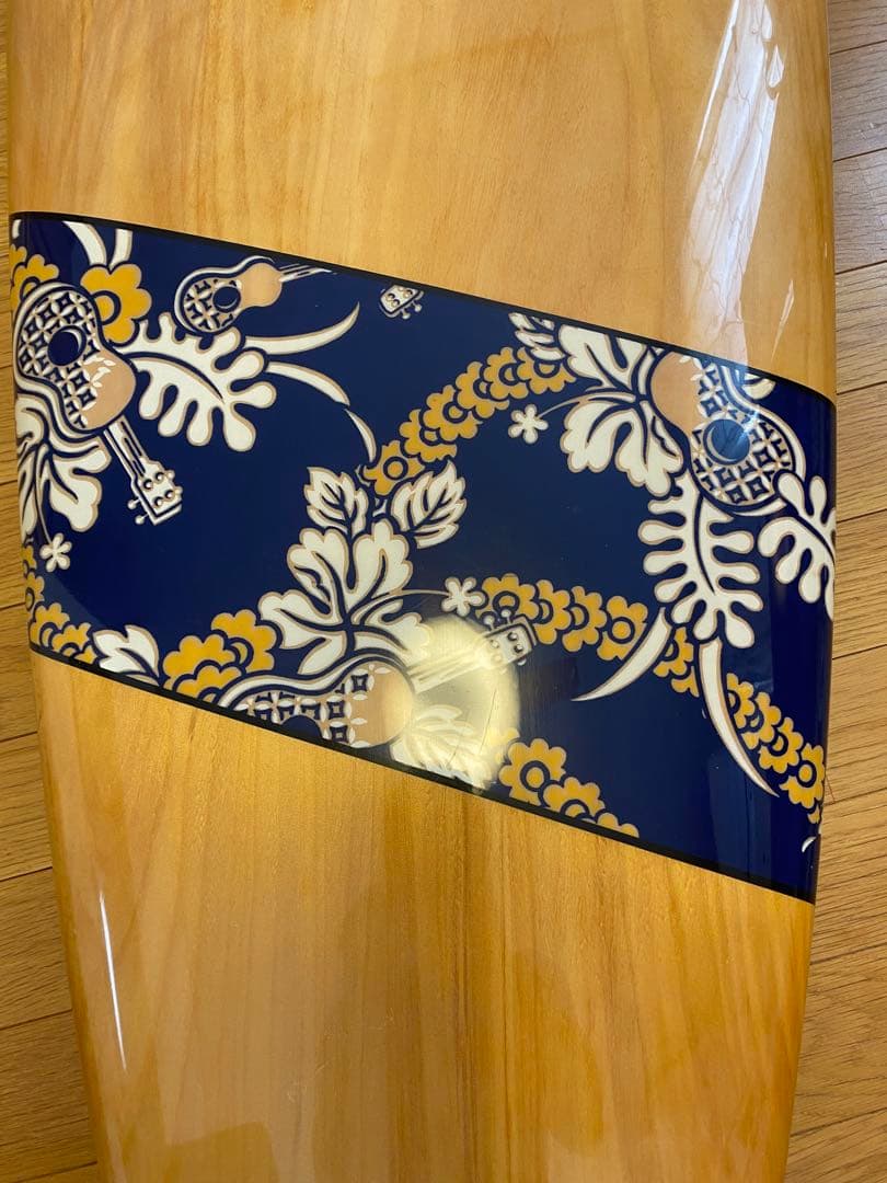 KANAKロングボード　ウッド柄　手渡しのみ愛知　購入前コメントお願いします