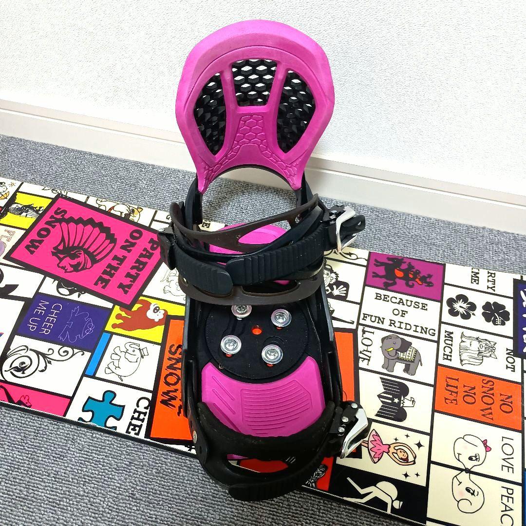 スノーボードセット SLQ 143cm ビンディング Mサイズ