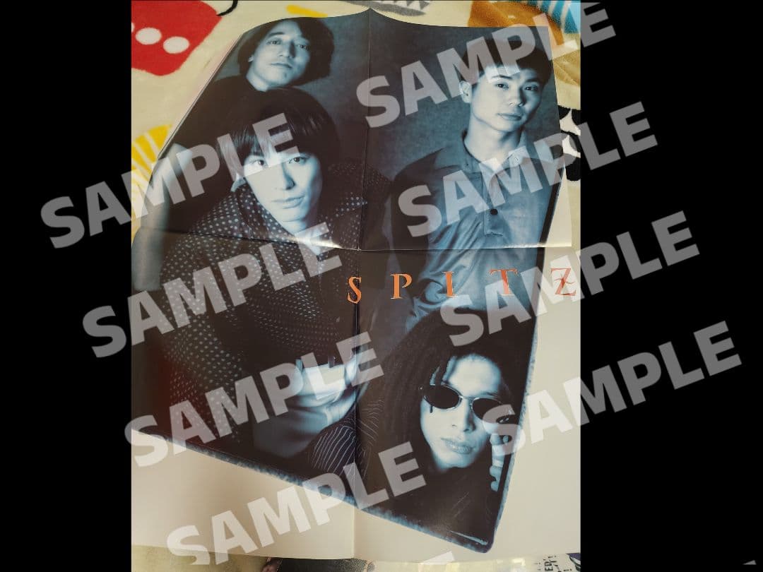 【貴重】スピッツ 雑誌切り抜き・付録ポスターなどまとめ売り 1990年代