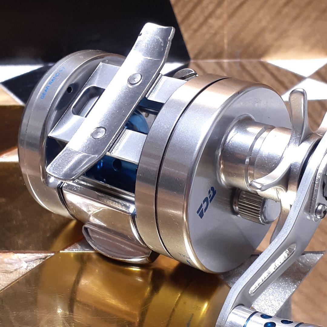 TICA CAIMAN DJ151M ベイトリール タイラバ 左ハンドル 美品