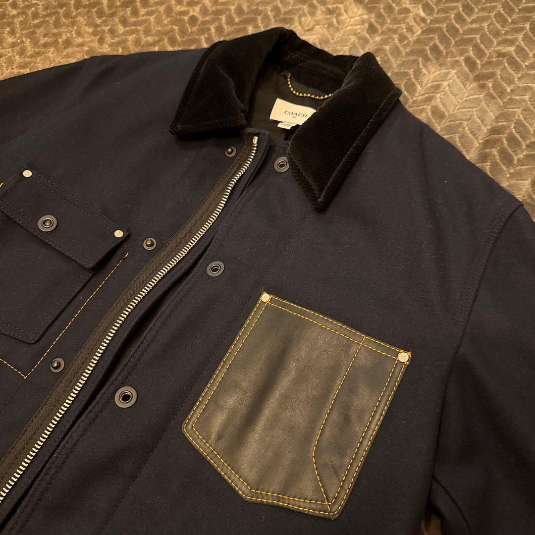 モクモクサン　COACH ハンティングジャケット