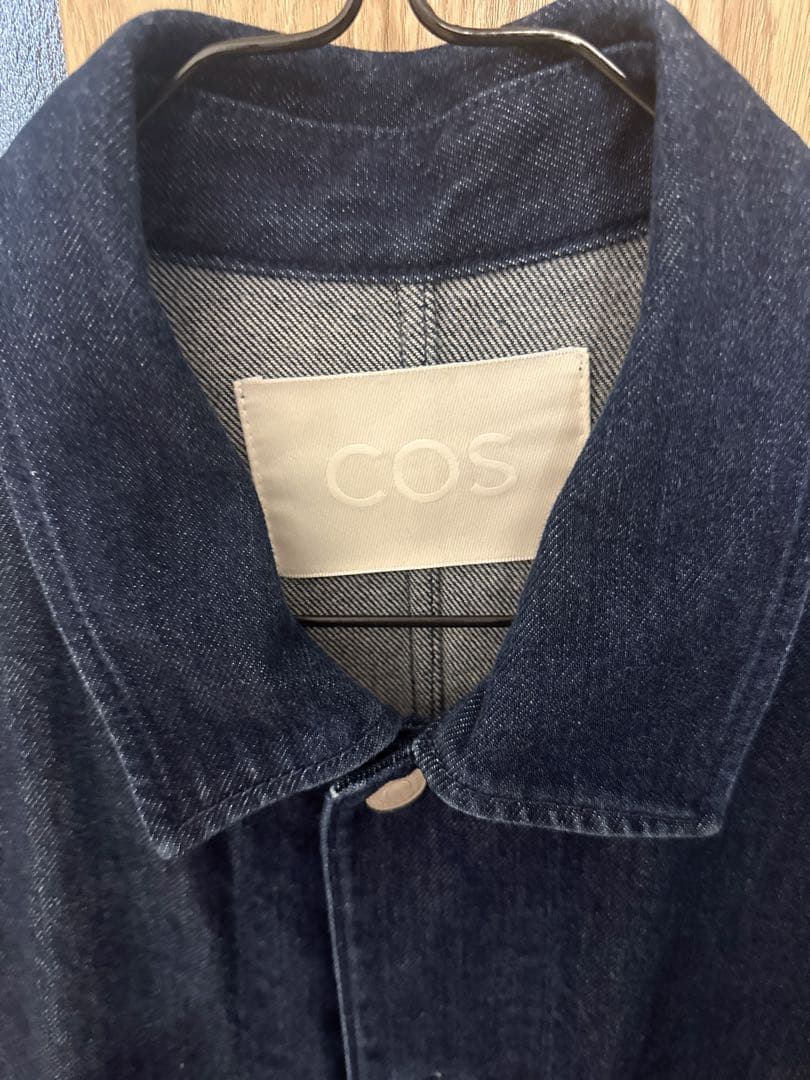 COS ダークブルーデニムジャケット　Lサイズ