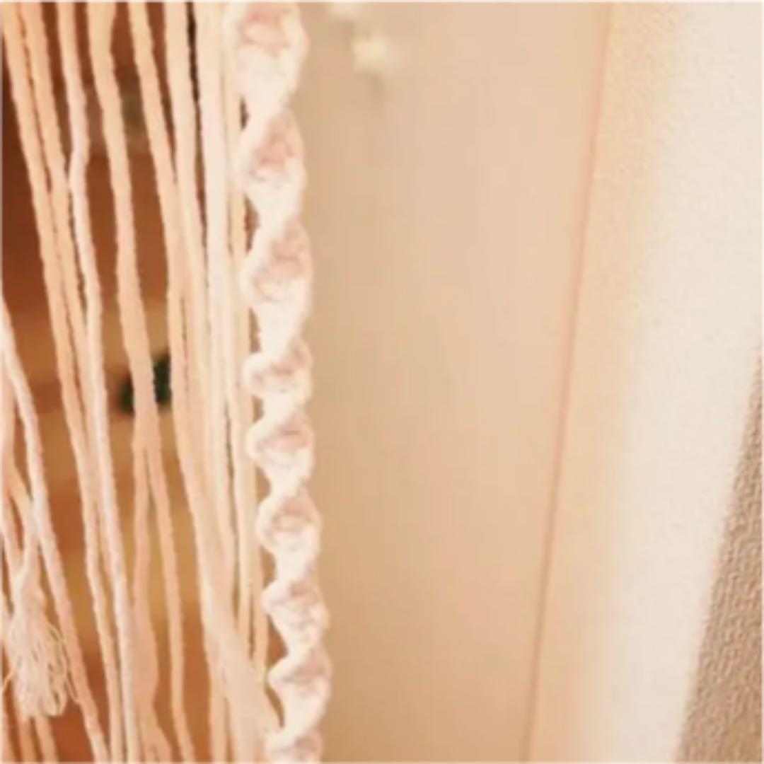 マクラメ　のれん　ガーランド