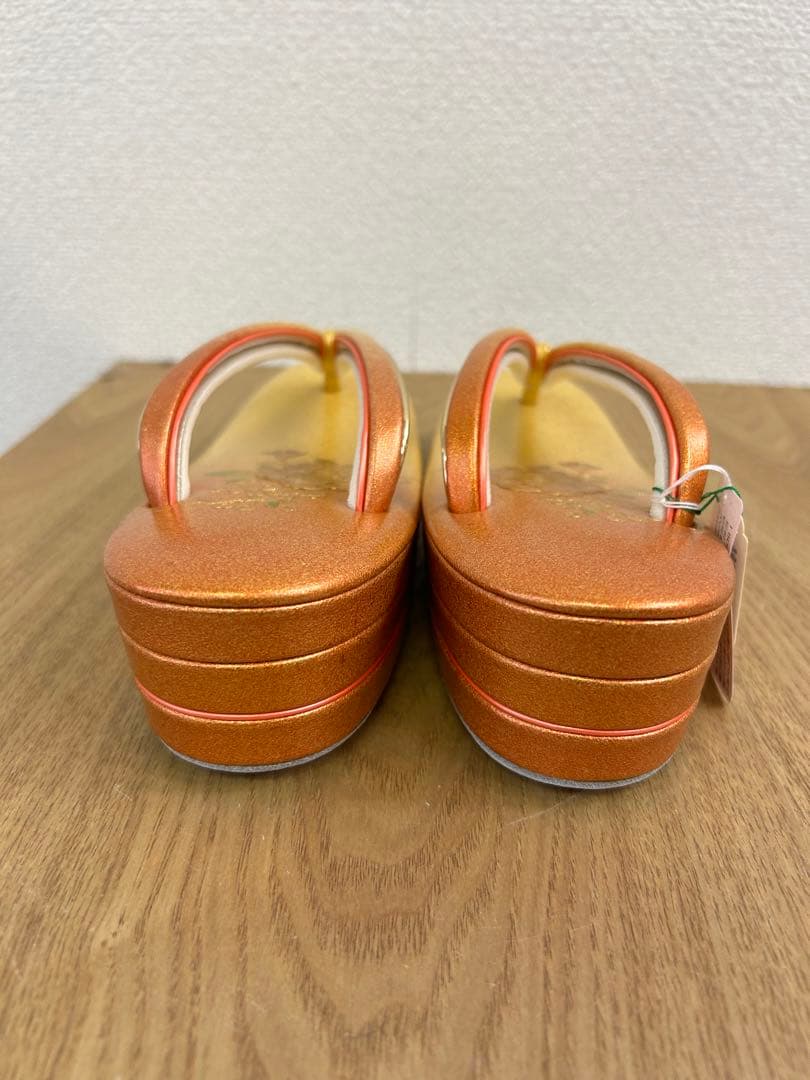 和装本革バッグ草履セット　Ａ-463