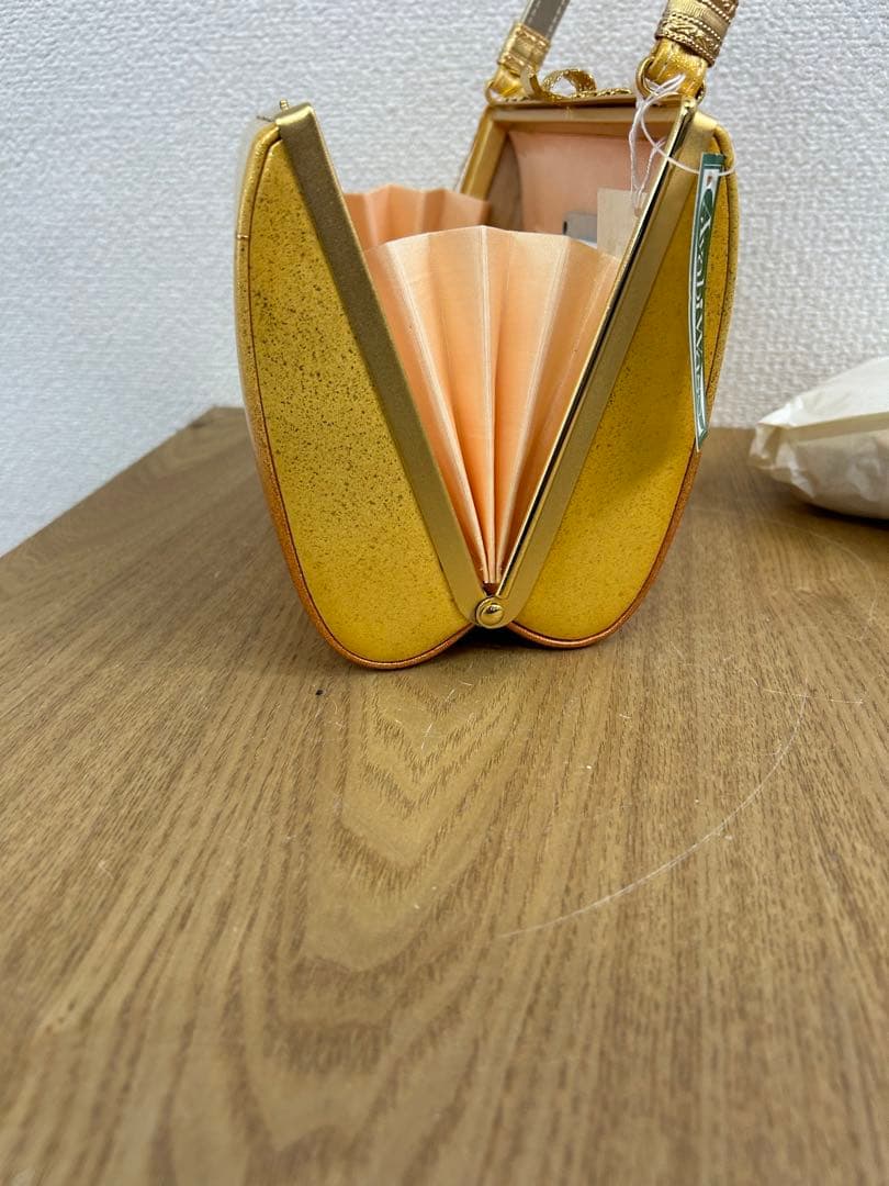 和装本革バッグ草履セット　Ａ-463