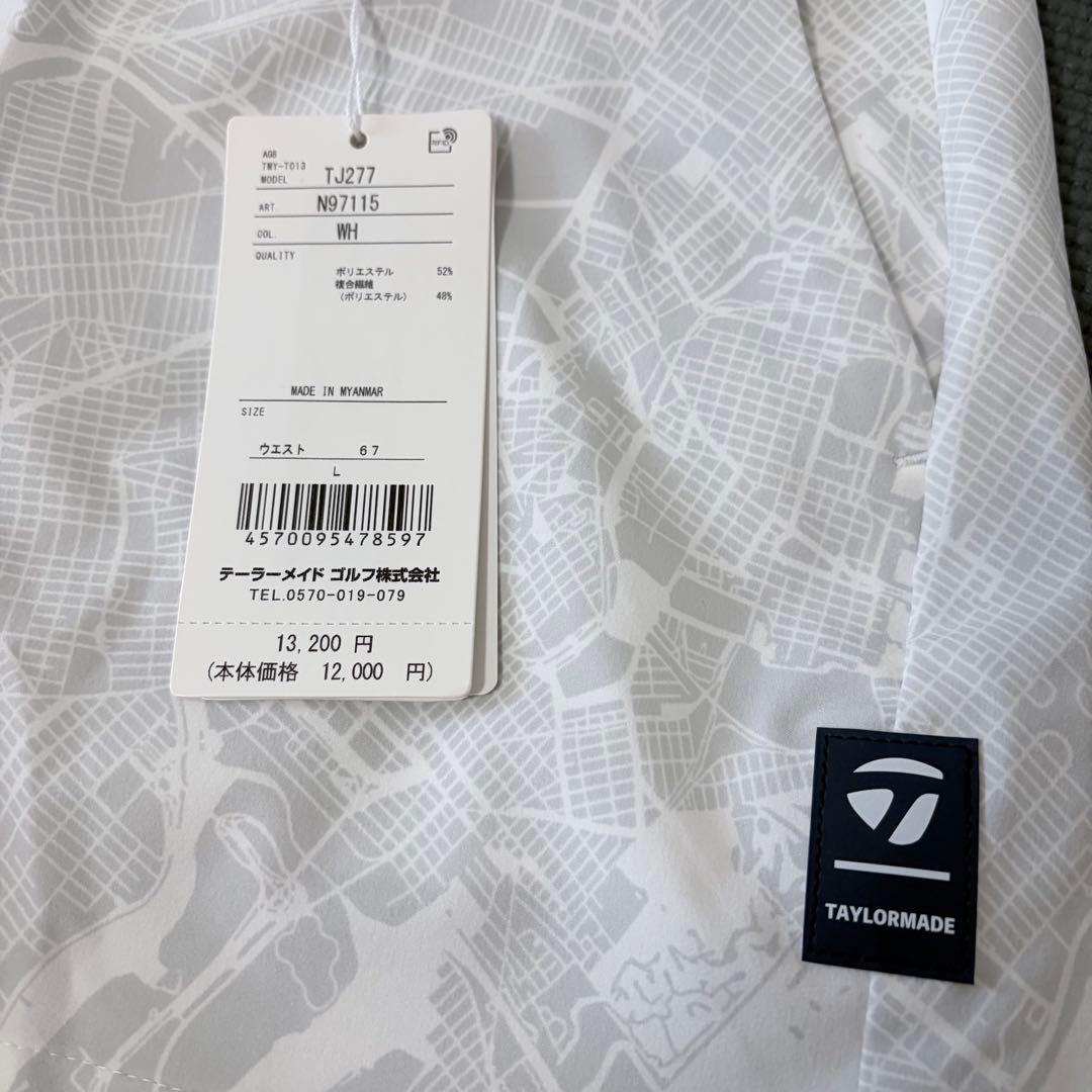 TaylorMade レディース ショートパンツ L ホワイト