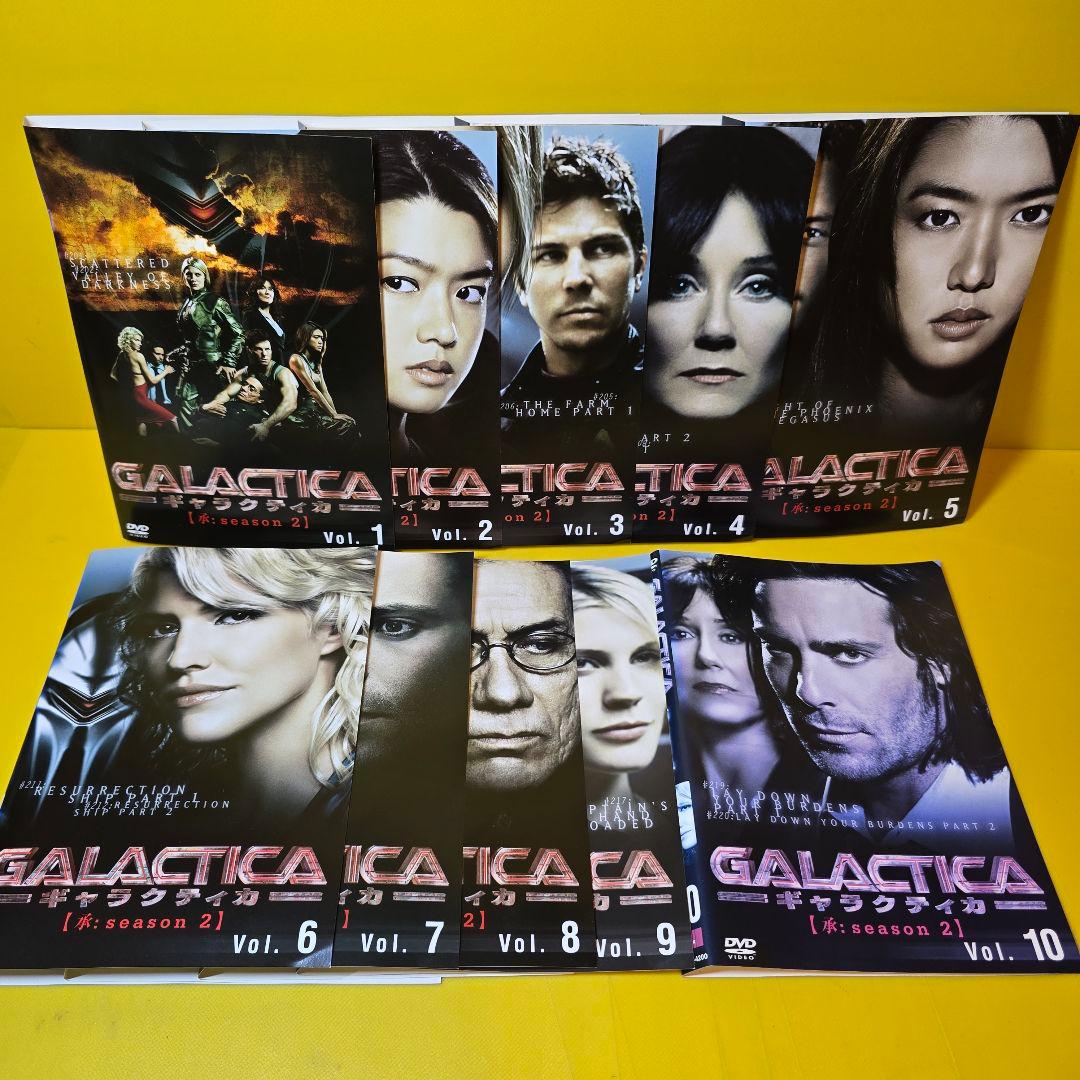 GALACTICA ギャラクティカ　シーズン 1～4 起承転結　DVD全37巻