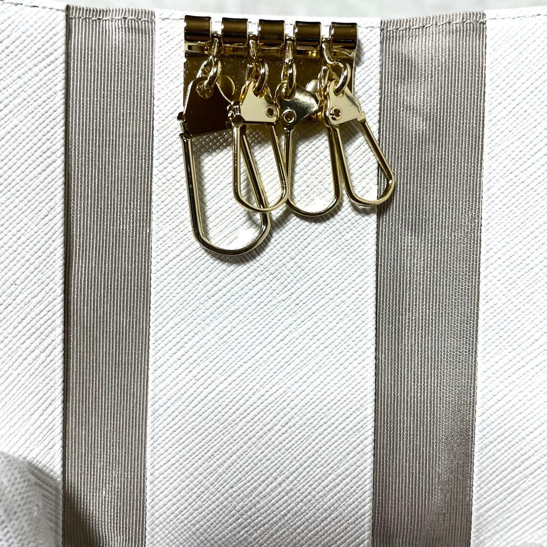 超美品　アニエスベー ボヤージュ agnesb.V レディース キーケース 牛革