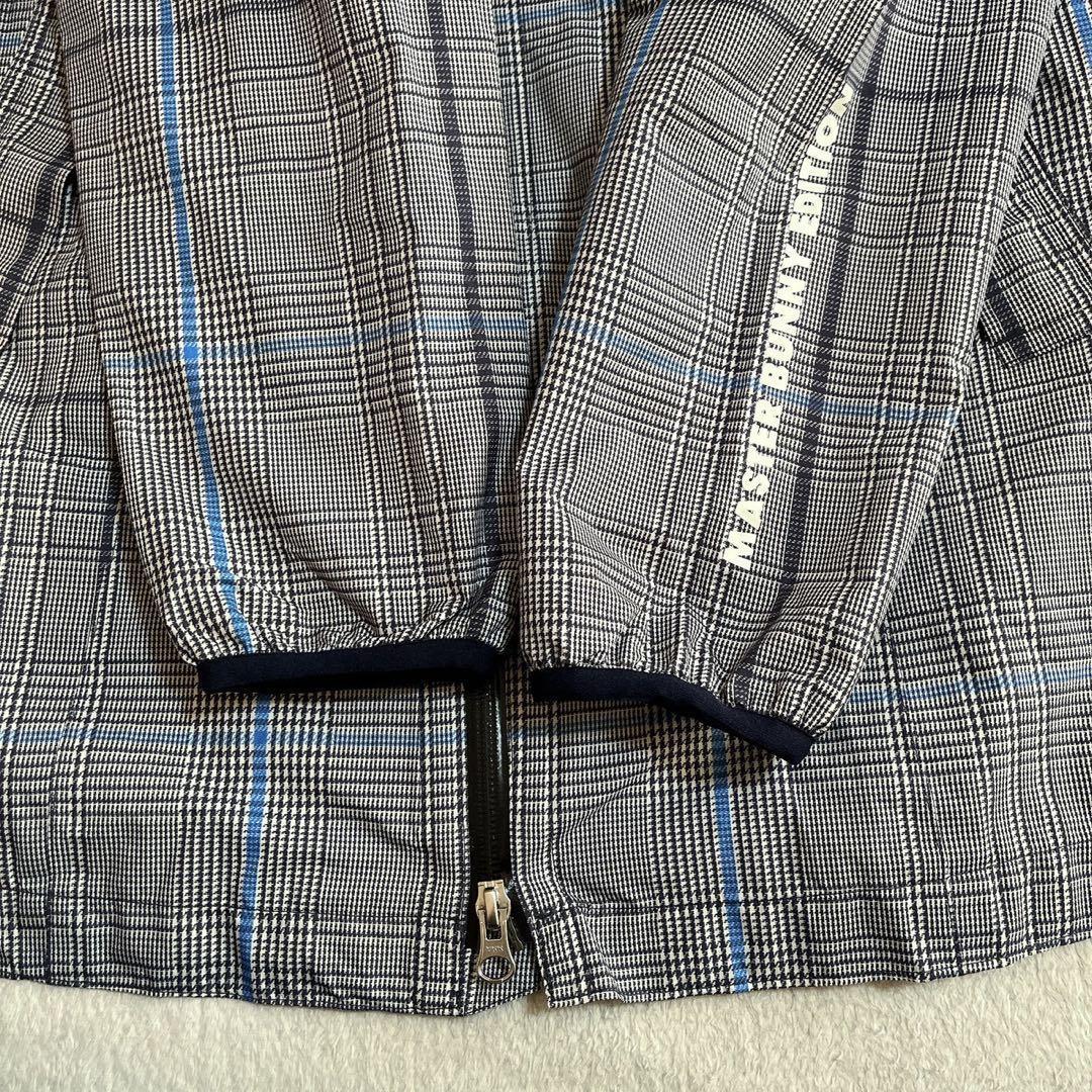 美品　マスターバニー　2way 千鳥　チェック　レインワンピース　レインコート