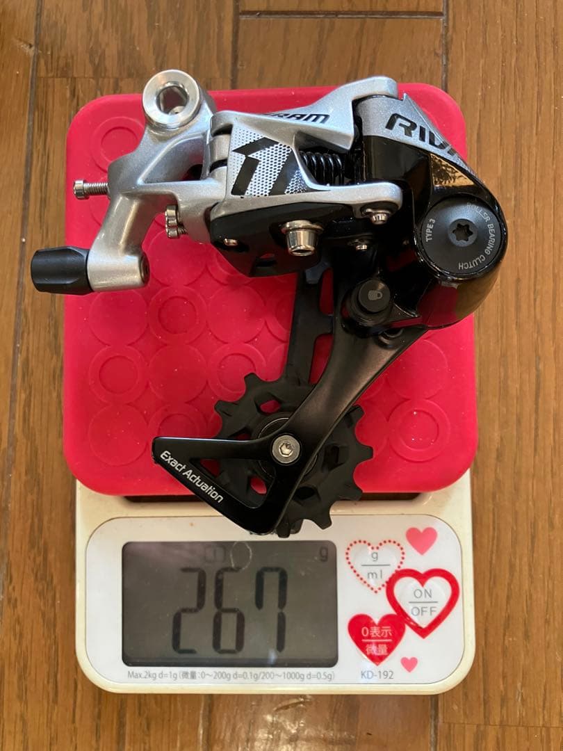 SRAM RIVAL1 リアディレイラー　ミドル（MAX 36T）美品