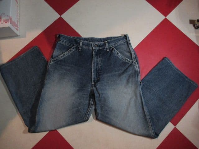 雰囲気抜群 LEE ペインターパンツ 34 デニム ジーンズ リー 日本製