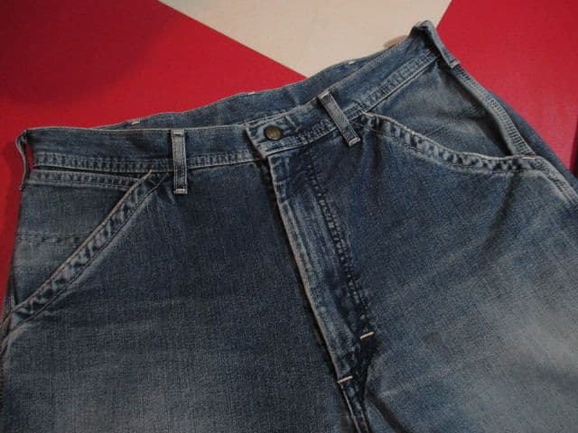 雰囲気抜群 LEE ペインターパンツ 34 デニム ジーンズ リー 日本製