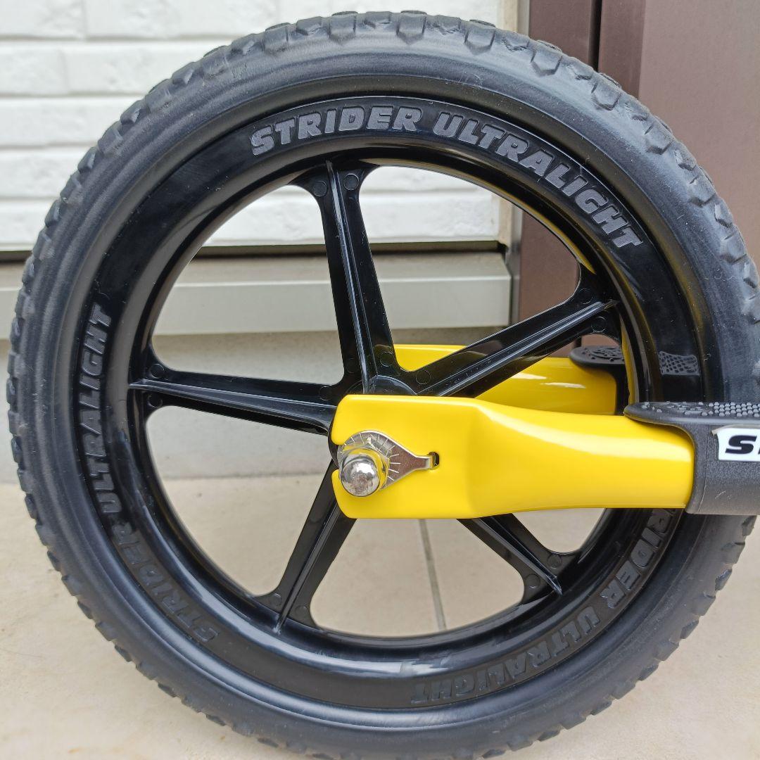 【ストライダー】スポーツモデル12Sport イエロー　日本正規品（付属品あり）