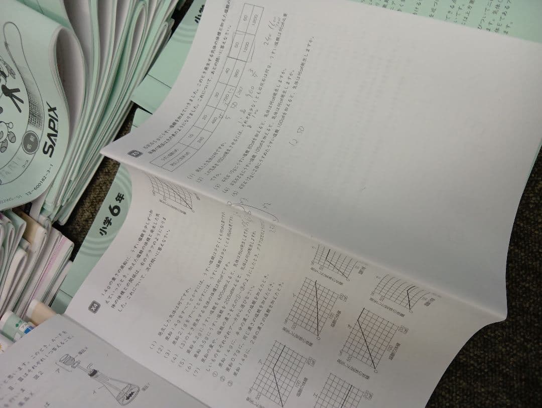 サピックス6年　開成対策/α/ 2026年受験　年間/WS /土特日特/冬期正月