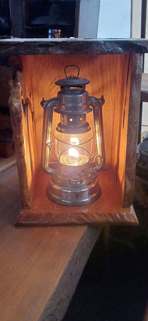 フュアハンドランタン 錫メッキ、ヴィンテージ