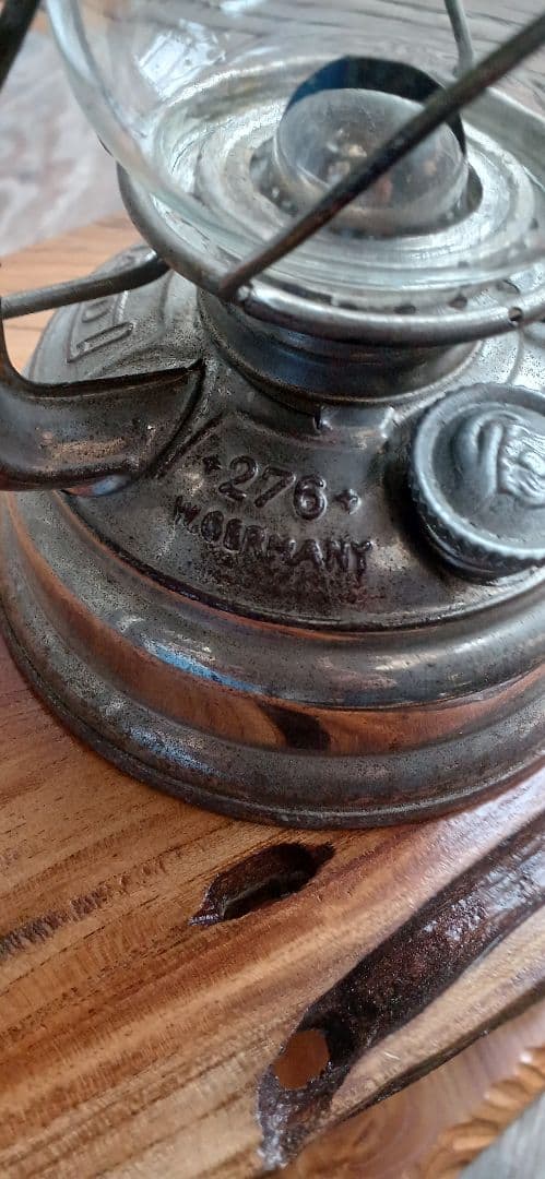 フュアハンドランタン 錫メッキ、ヴィンテージ