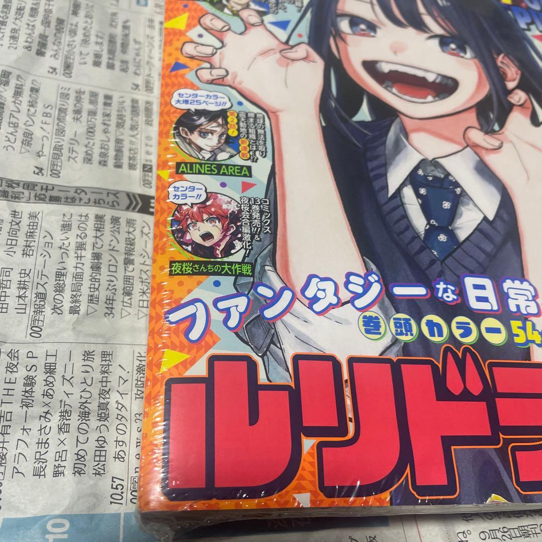 週刊少年ジャンプ 2022年28号 ルリドラゴン 新連載 連載開始号 マンガ雑誌