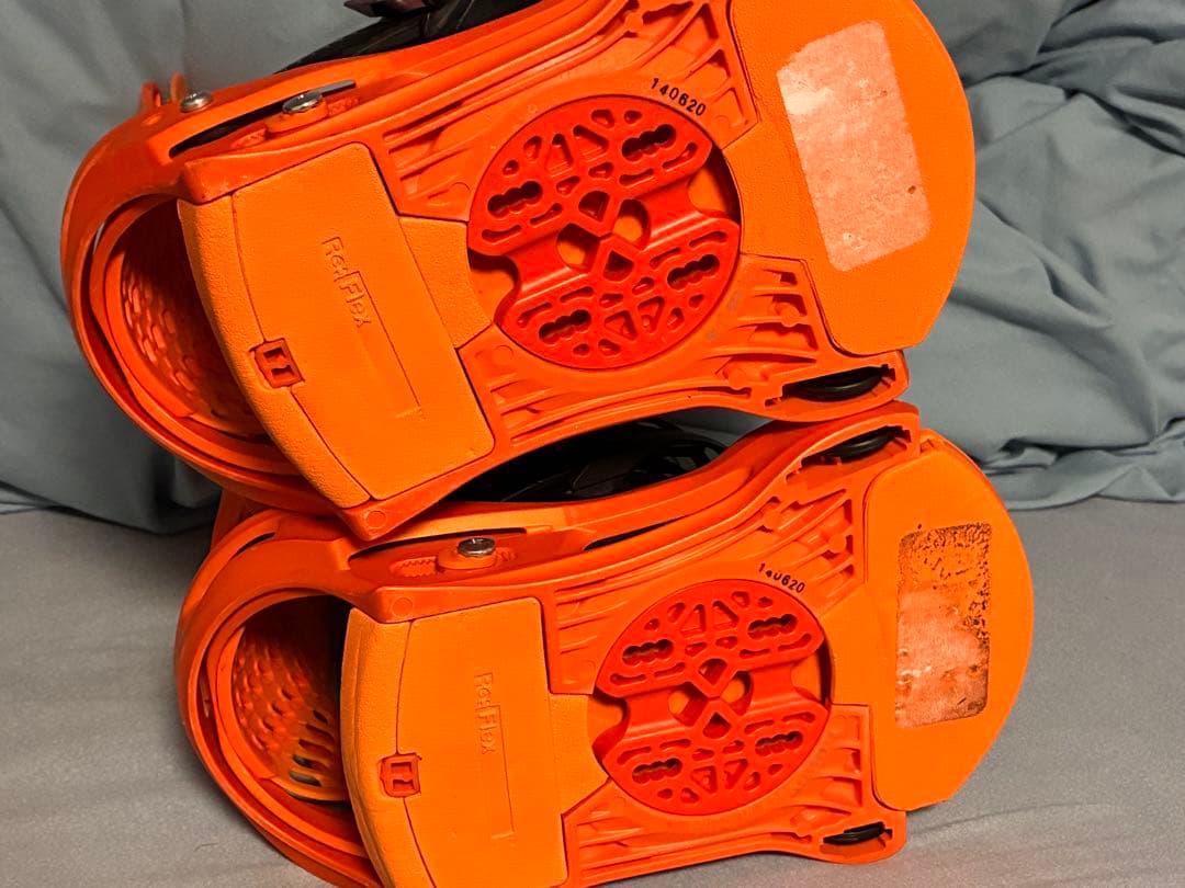 バートンバインディング【GENESISジェネシス（S）】オレンジ×ブラック