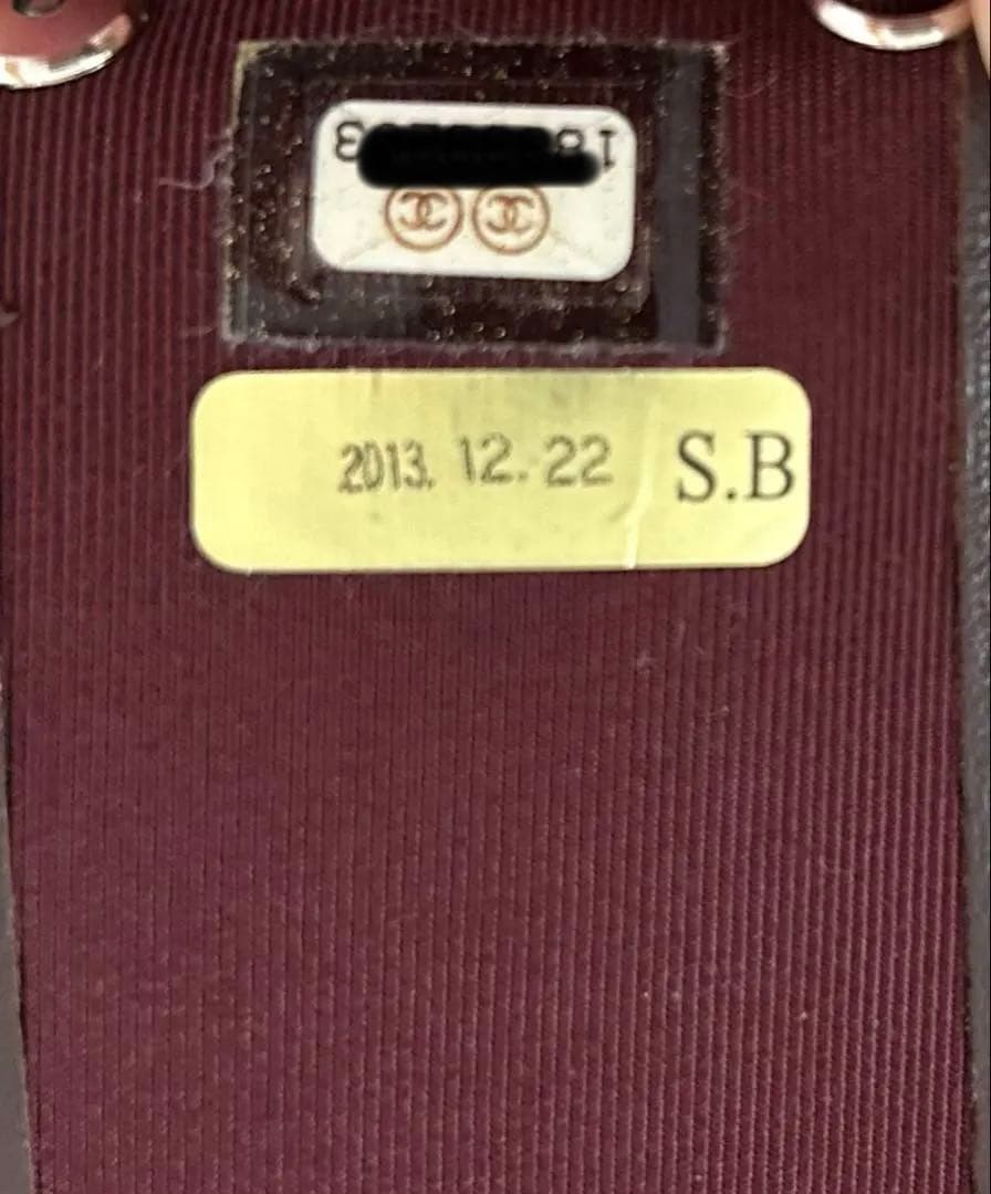 【CHANEL】 キーケース ブラック ラムスキン/Gカード・箱・袋・リボン付き