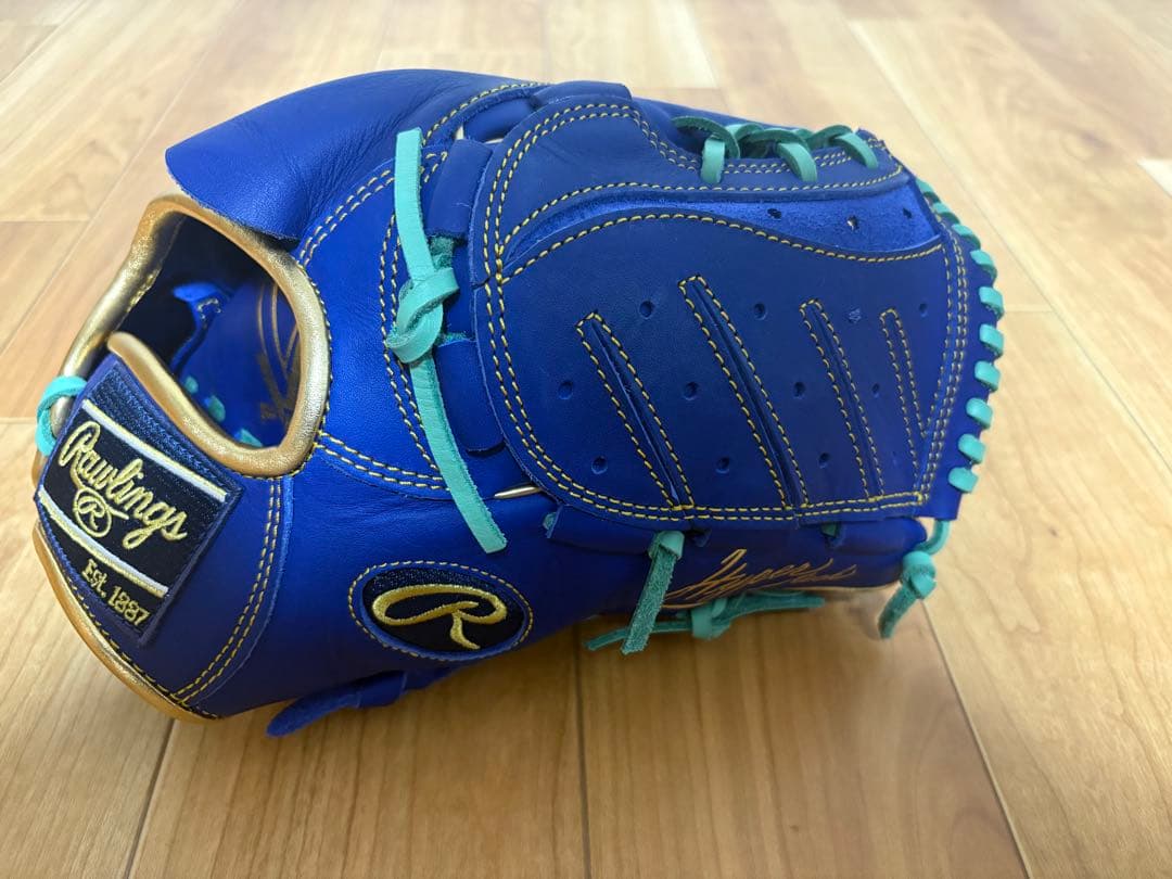 Rawlings ゴールドグローブ ウィングTIP 青