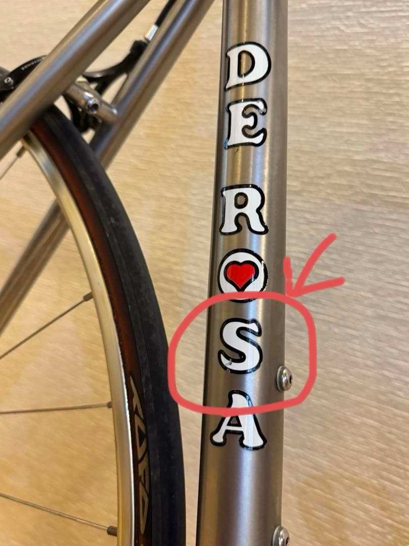 【真作】DE ROSA TITANIO - ドリアーノ・デ・ローザ氏 製作期