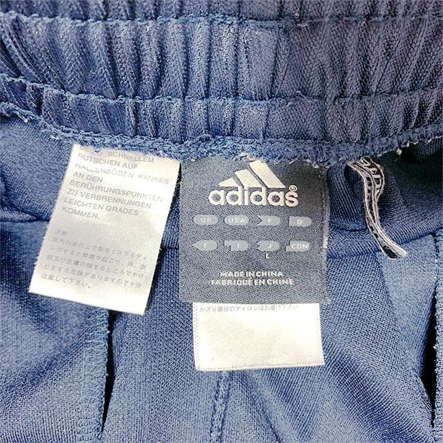 大きいサイズ✨️ビッグロゴ adidas ジャージ上下 ネイビー×オレンジ