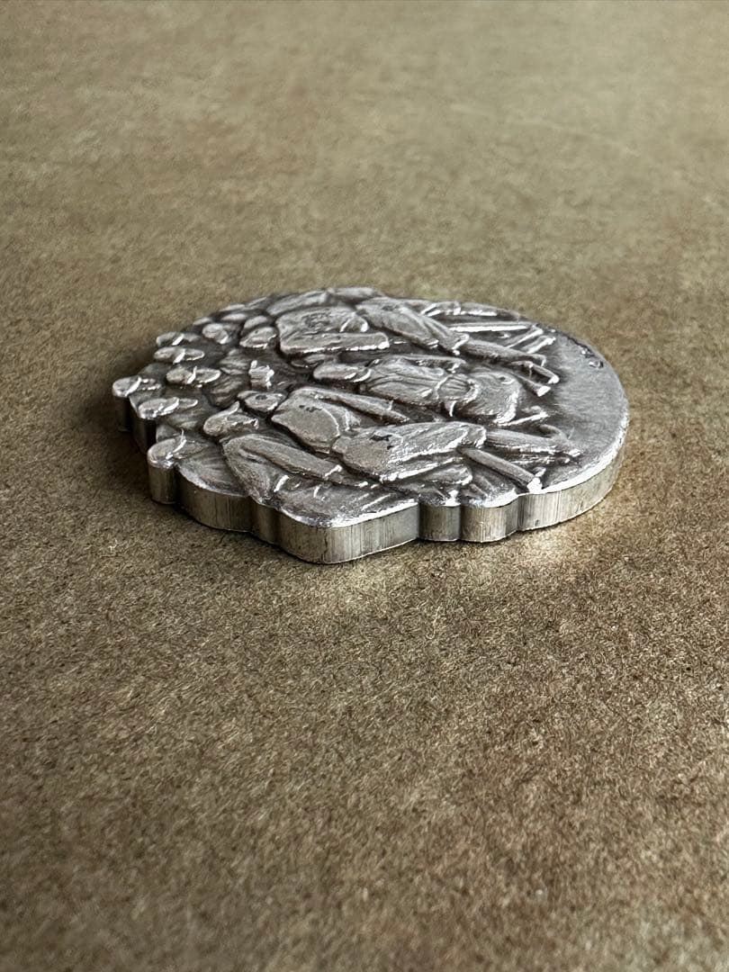 入手困難甲子園三連覇　優勝記念銀牌　中京大中京　高校野球　メダル野球アンティーク