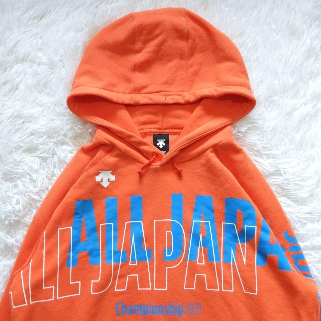 デサント インターハイ 国体 パーカー ALLJAPAN2021 パーカー M