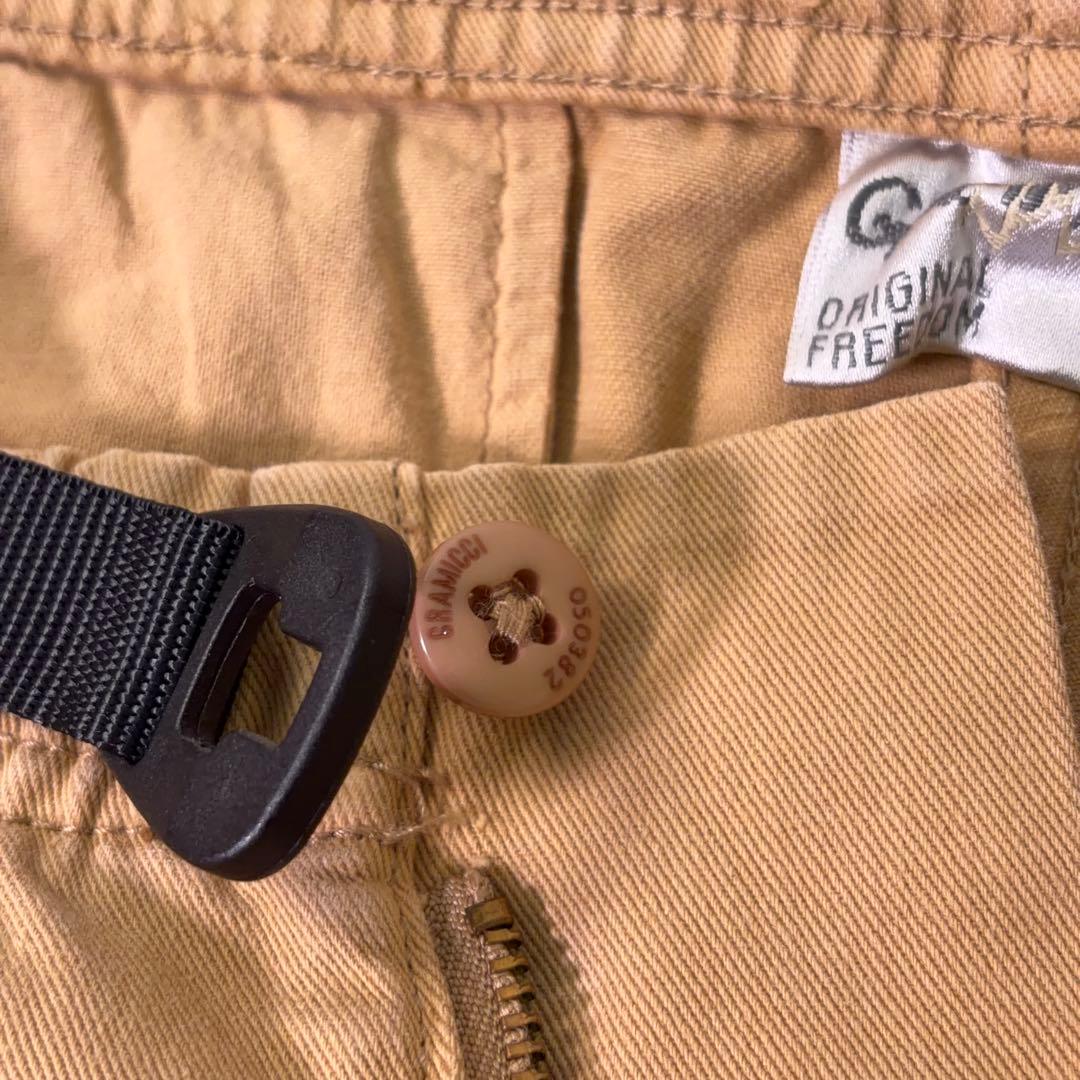 【GRAMICCI 】90s USA製 クライミングパンツ ベージュ　2XL相当