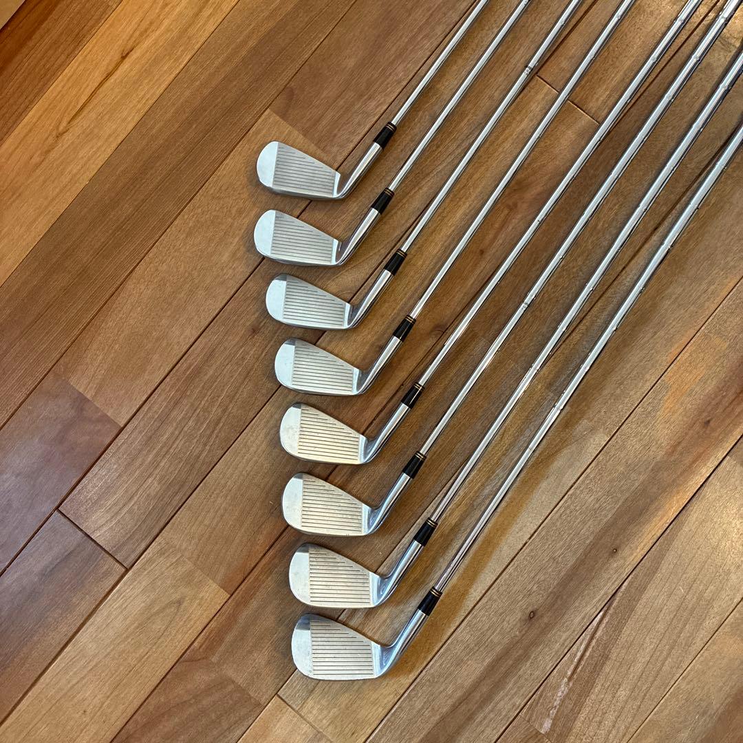 TOURSTAGE軟鉄アイアン　TS202 希少3アイアン付き　3-P8本セット