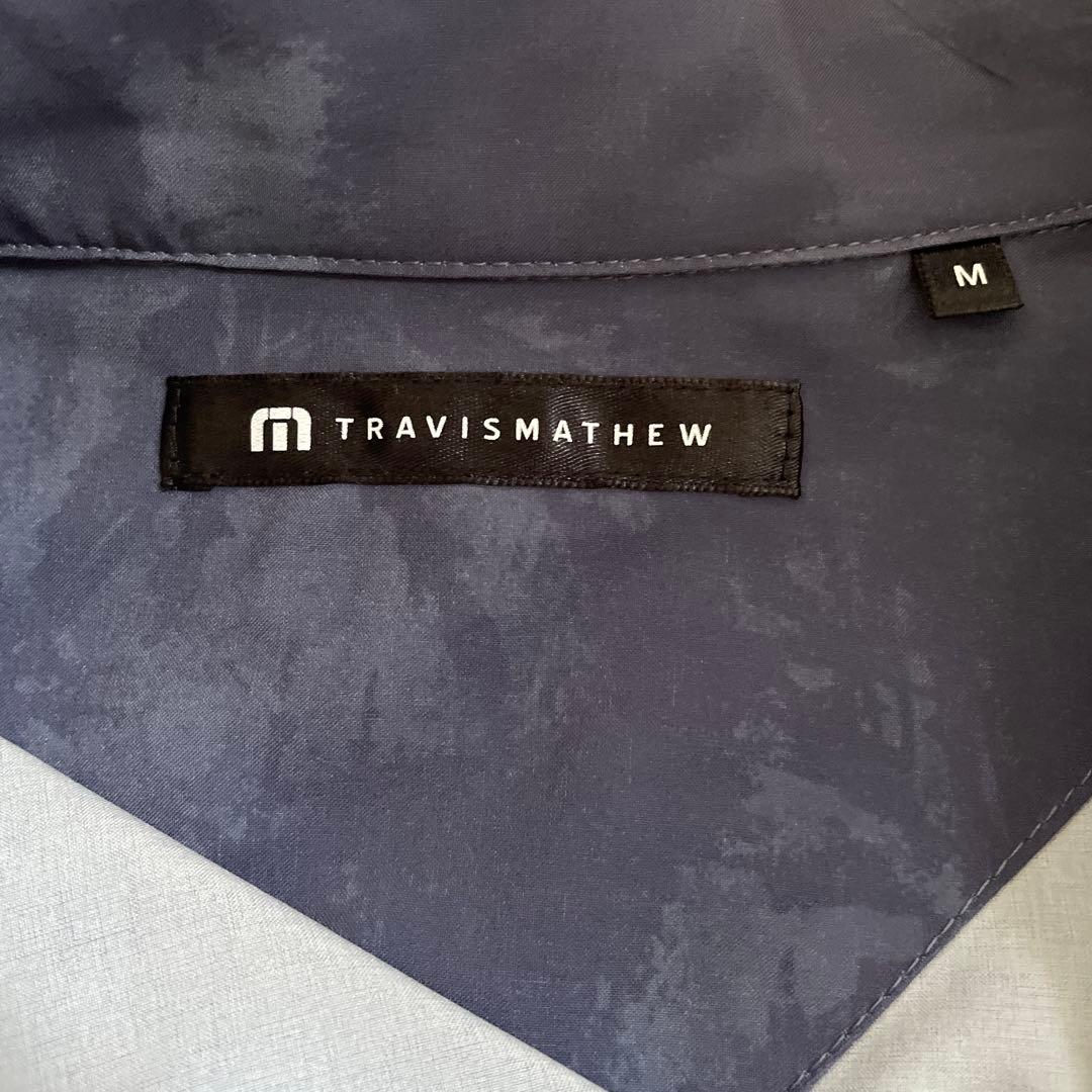 【TravisMathew】新品軽量ポケッタブルジャケット　スカル　メンズＭ