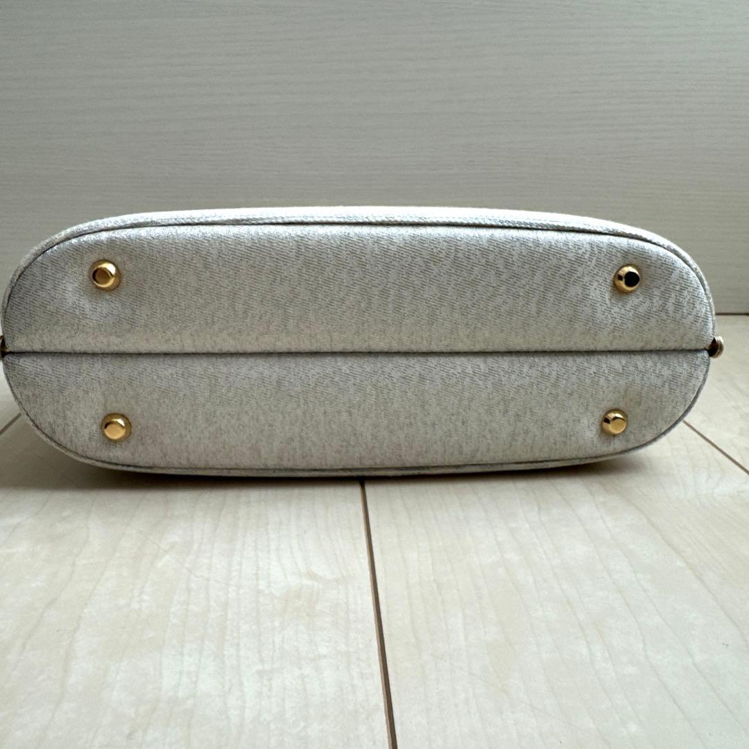 和装用バッグ 草履　セット　西陣織　ダイヤ箔 ハンドバッグ　フォーマルバッグ