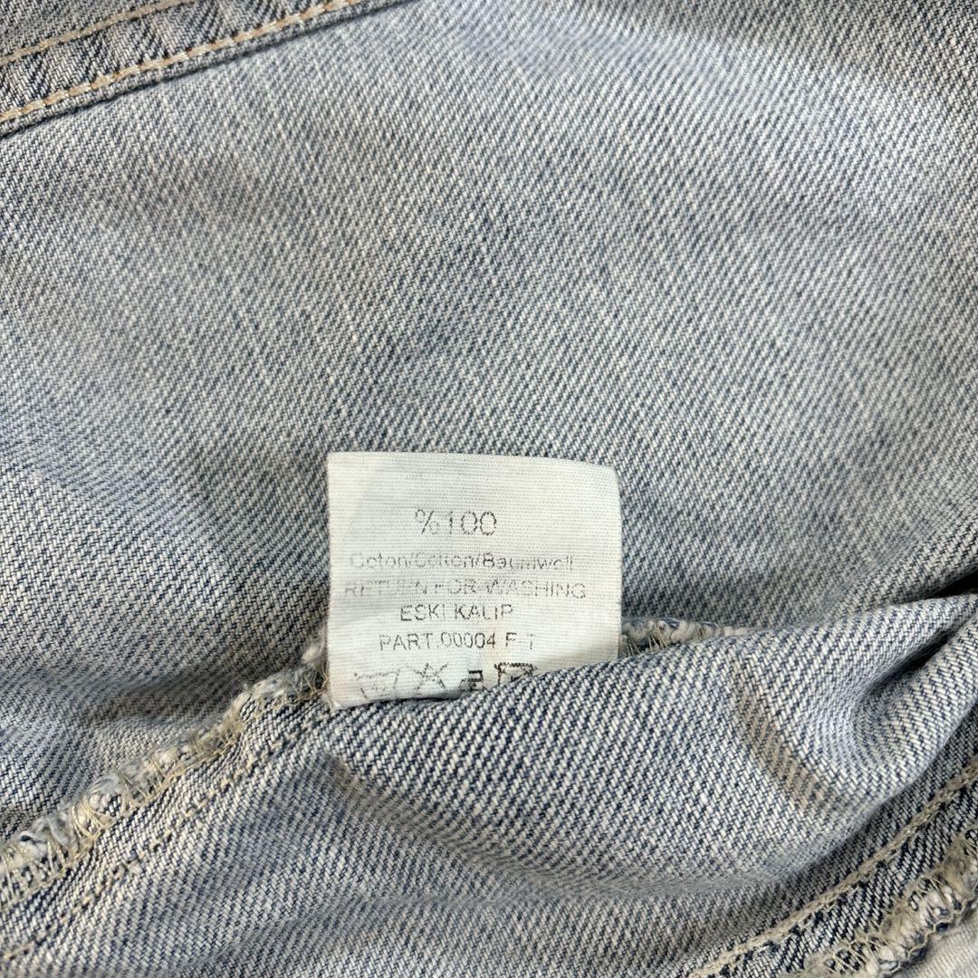 90s ヴィンテージディーゼル デニムローファートラッカージャケット Lサイズ