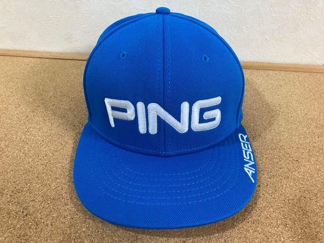 未使用レアPINGアンダーアーマー限定ハンターMahanキャップHunter水色