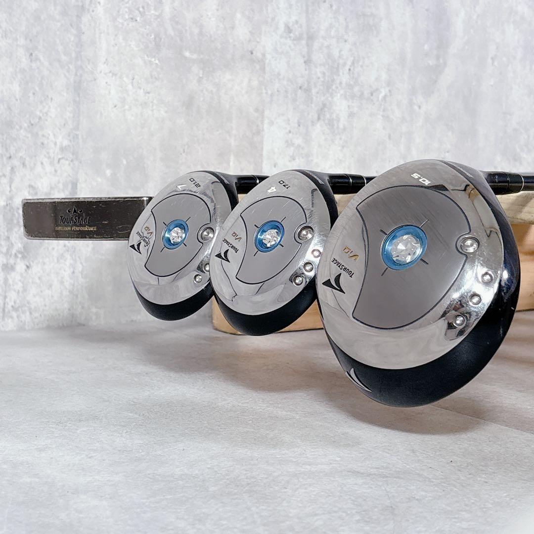 T783 ツアーステージ ゴルフクラブ メンズ フルセット 13点 初心者 男性