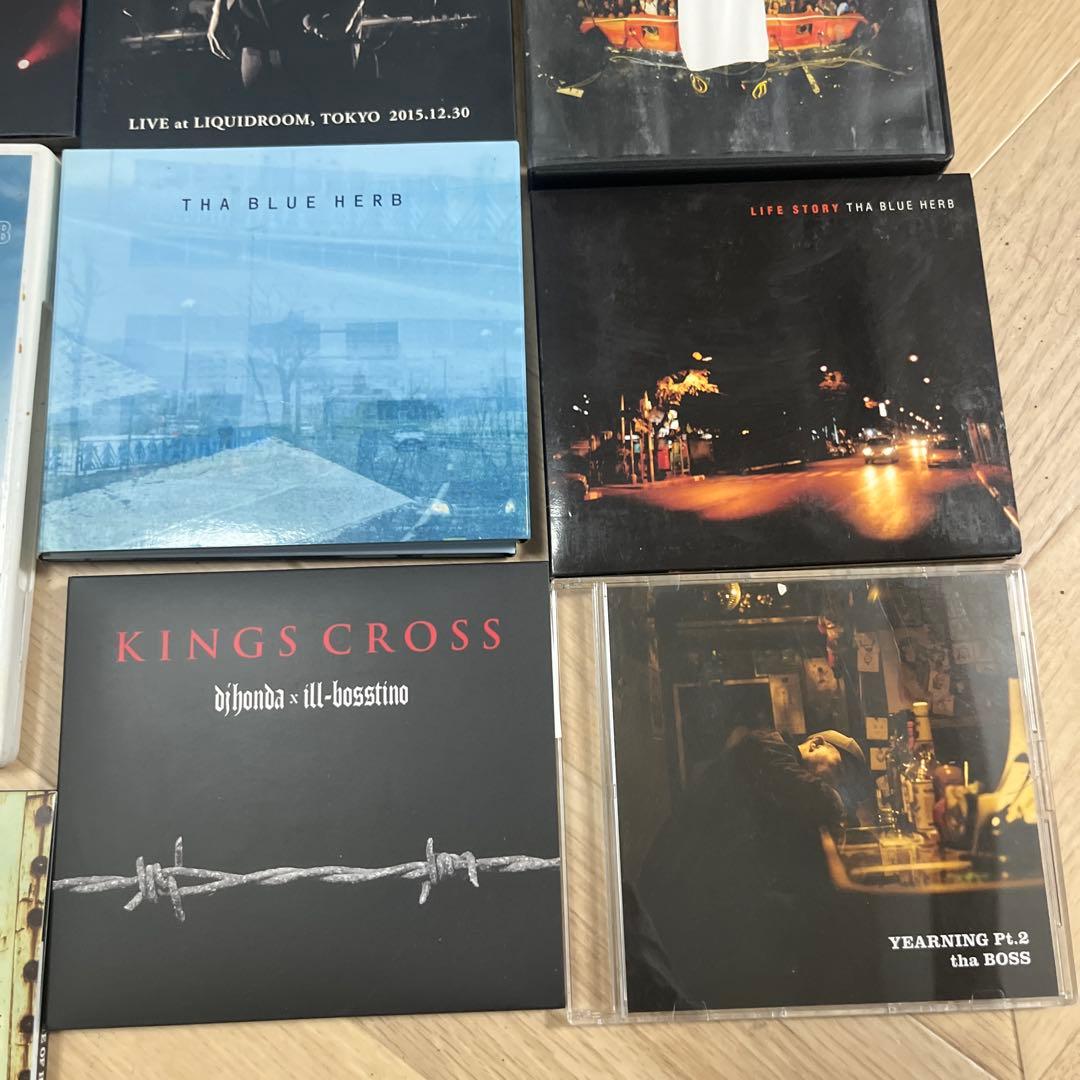 THA BLUE HERB ライブ DVD CD 16枚セット