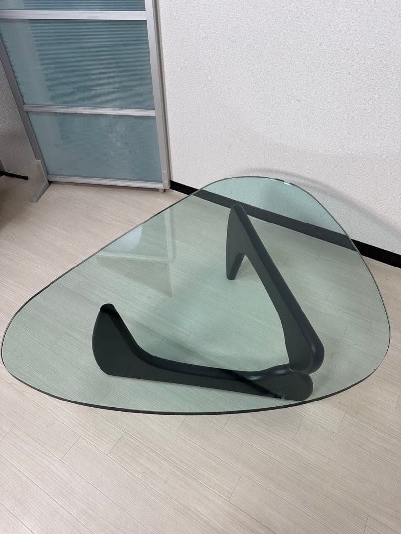 イサム ノグチ ガラス コーヒーテーブル ローテーブル ※i4※
