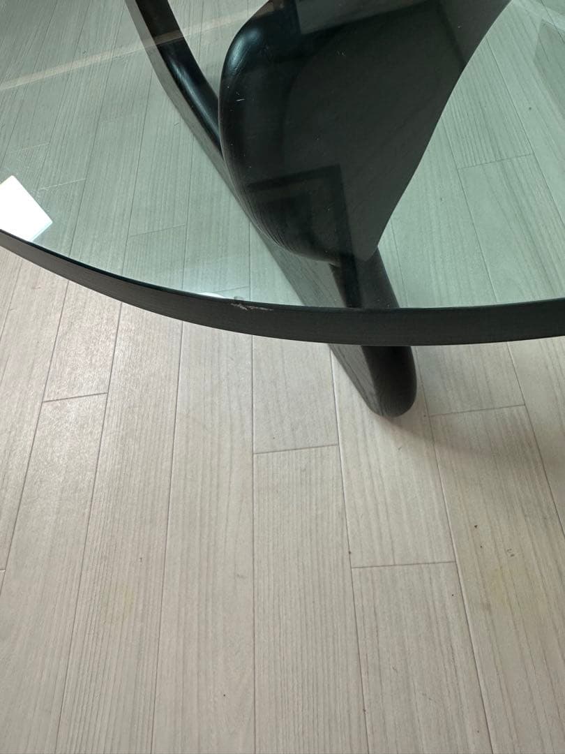 イサム ノグチ ガラス コーヒーテーブル ローテーブル ※i4※
