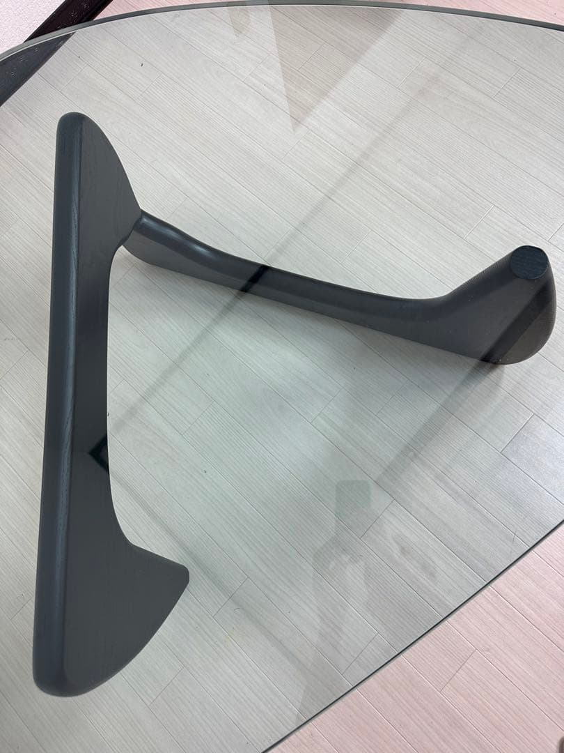 イサム ノグチ ガラス コーヒーテーブル ローテーブル ※i4※