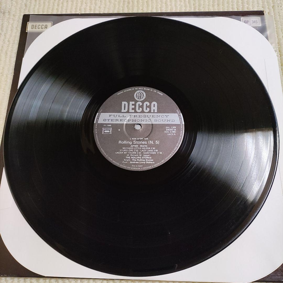 【仏盤デフジャケＬＰレコード】ローリング・ストーンズ／アフター・マス