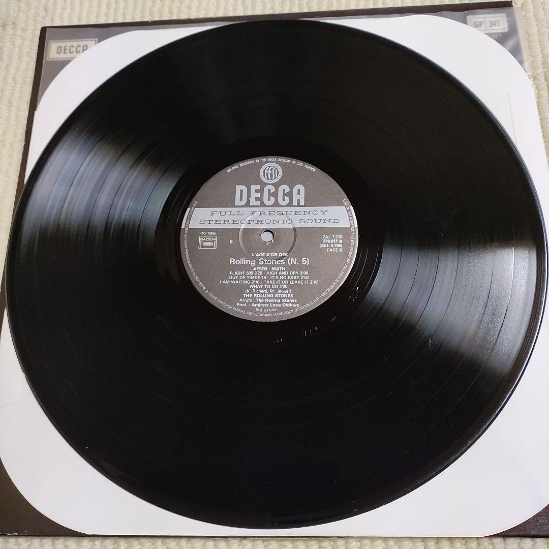 【仏盤デフジャケＬＰレコード】ローリング・ストーンズ／アフター・マス