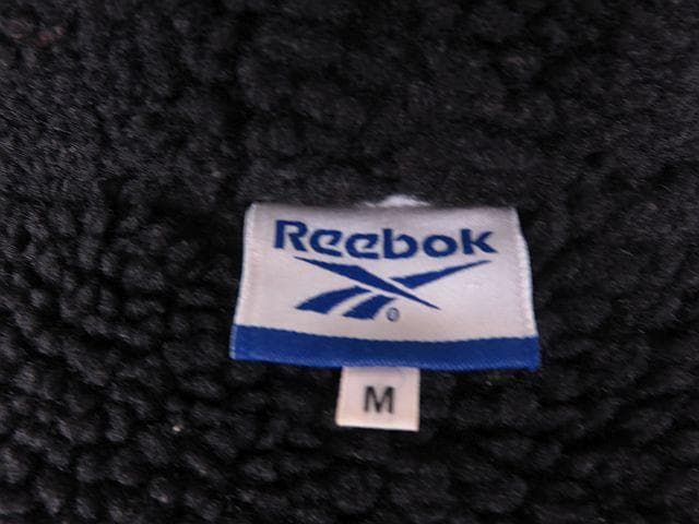 【値下げ】リーボック　Reebok ロングベンチコート　内側ボア　紺　Ｍ