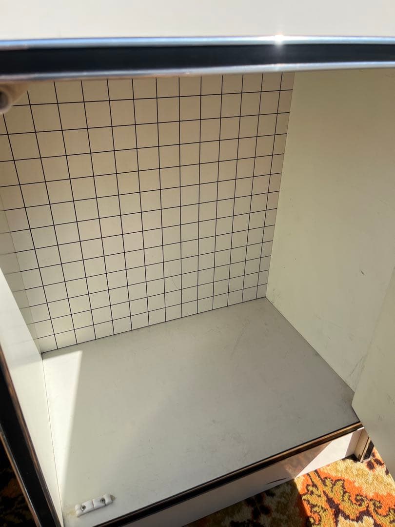 希少 アーチ型 食器棚 昭和レトロ 当時物 インテリア 飾り棚 レトロポップ 白