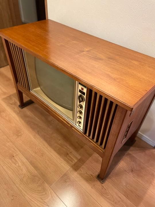 アンティークテレビ　昭和レトロ　レトロ家具　アンティーク　昭和テレビ　レトロ