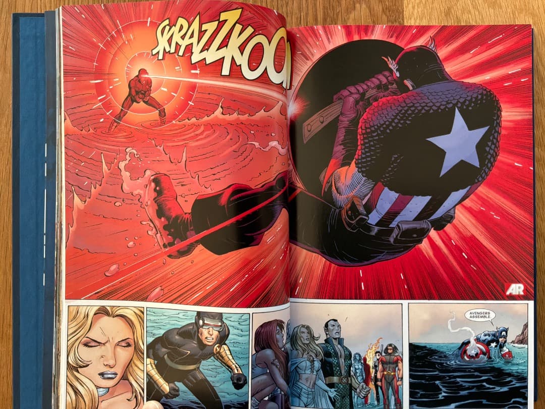 再値下げ❗️Avengers vs X-men ハードカバー アメコミ