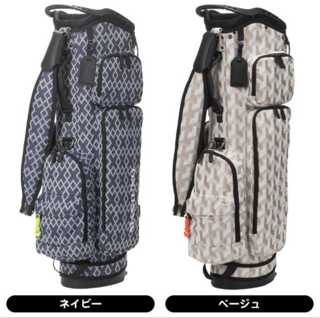 【新品】メンズ マニウノ MUMG3AC1スタンドキャ ディバッグ　ベージュ